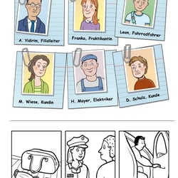 Schulbuch-Illustrationen