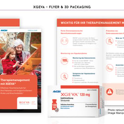 Flyer & Packaging 3D for XGEVA