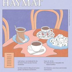 Café HAYMAT Plakat