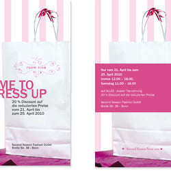 flyergestaltung boutique