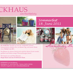 Einladung zum Sommerfest
