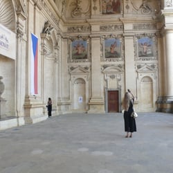 You have to salute for the art. Hoher Senat Prag