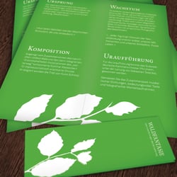 Corporate Design für eine Uraufführung