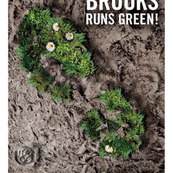 Brooks runs green Anzeige
