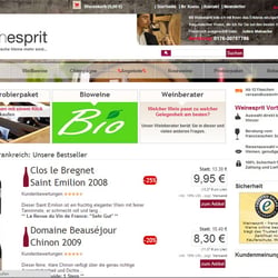 Webshop  Weinesprit.de, JTL Shop
