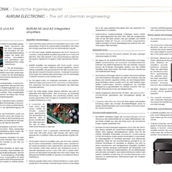 Gestaltung eines Prospektes für Homeelektronik