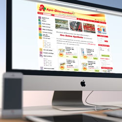 Apodiscounter – Screendesign