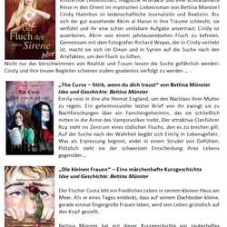 Portfolio Seite 3 – Eigene Veröffentlichungen