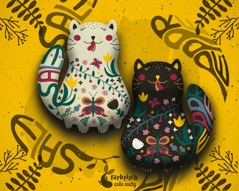 Salt and Pepper Cats