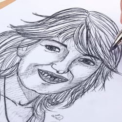 Portrait Zeichnung