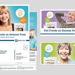 Kampagnenentwicklung für die Bewerbung von Produkten des MADSACK Media Store