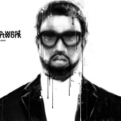 KANYE WEST Fan Artwork, 2012