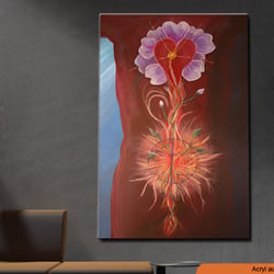 Auszug der freien Arbeiten aus dem Bereich der Acrylmalerei