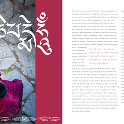 Dalai Lama Mitgefühl Layout