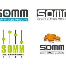 Logoentwürfe; SOMM Society of Music Merchants