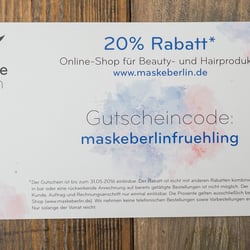 Flyerdesign für maske berlin