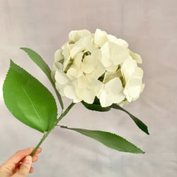 Hortensie aus Papier Tonzeichenpapier