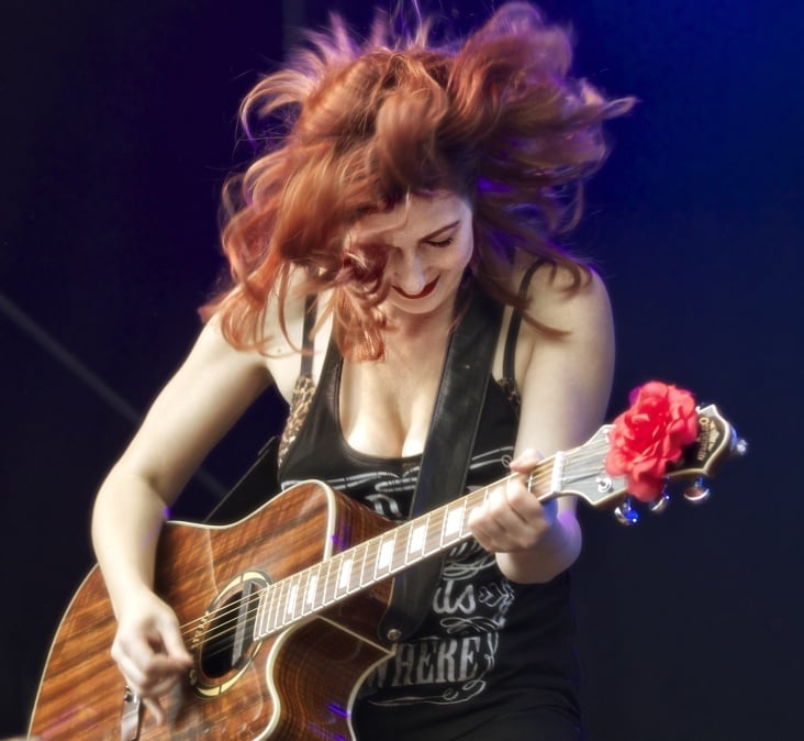 Sarah Beth beim Festival Swing Wespelaar (B) 2014