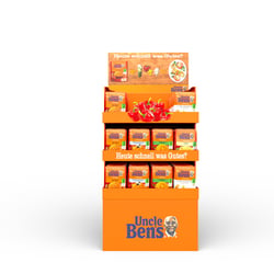 Uncle Ben´s™ Augmented Reality POS Display | Front