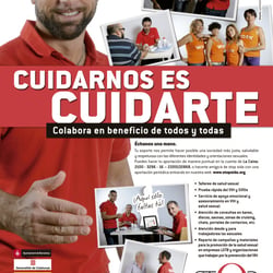 Anzeigenmotiv – Kampagne für StopSida, Barcelona