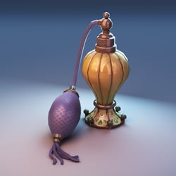 perfume flask