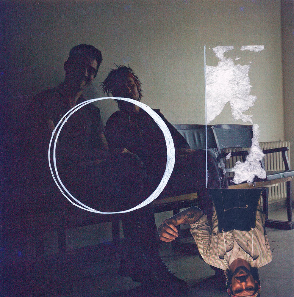 Analoge Collage „Dudes“
