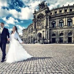 Hochzeit 2014 in Dresden.