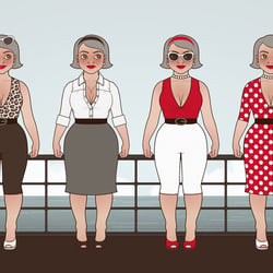 Character Design und Styling für Mimi Fiedlers Mutter Marija