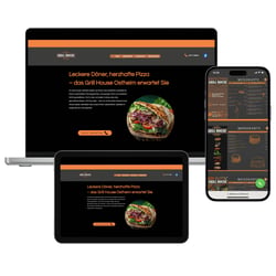 Moderne Gastro-Website Nürnberg