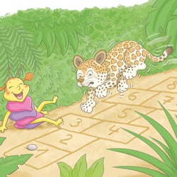 aus „Xenia und der junge Jaguar“, Ara Verlag