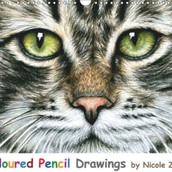 Coloured Pencil, Kalender by Nicole Zeug, nicolezeug.de