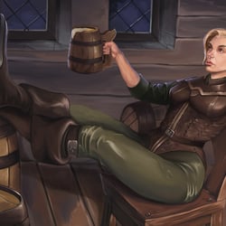 Yrein the beermaiden