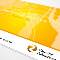 BGZ – Einladungskarte „Messeparty“