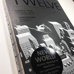 Comic für das TWELVE Magazin, Thema: New Work – Cover