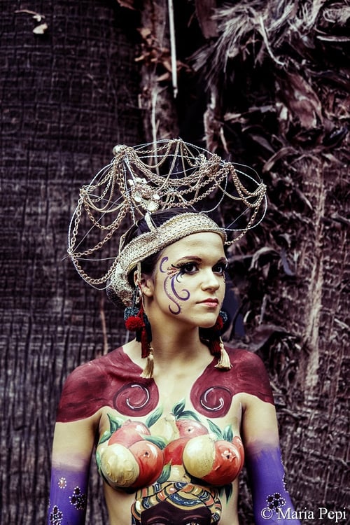 Body Painting Foto-Projekt