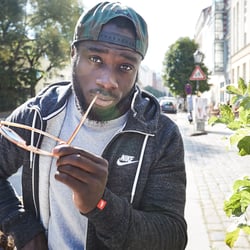Berliner Rapper Izra´il für´s proud Magazin