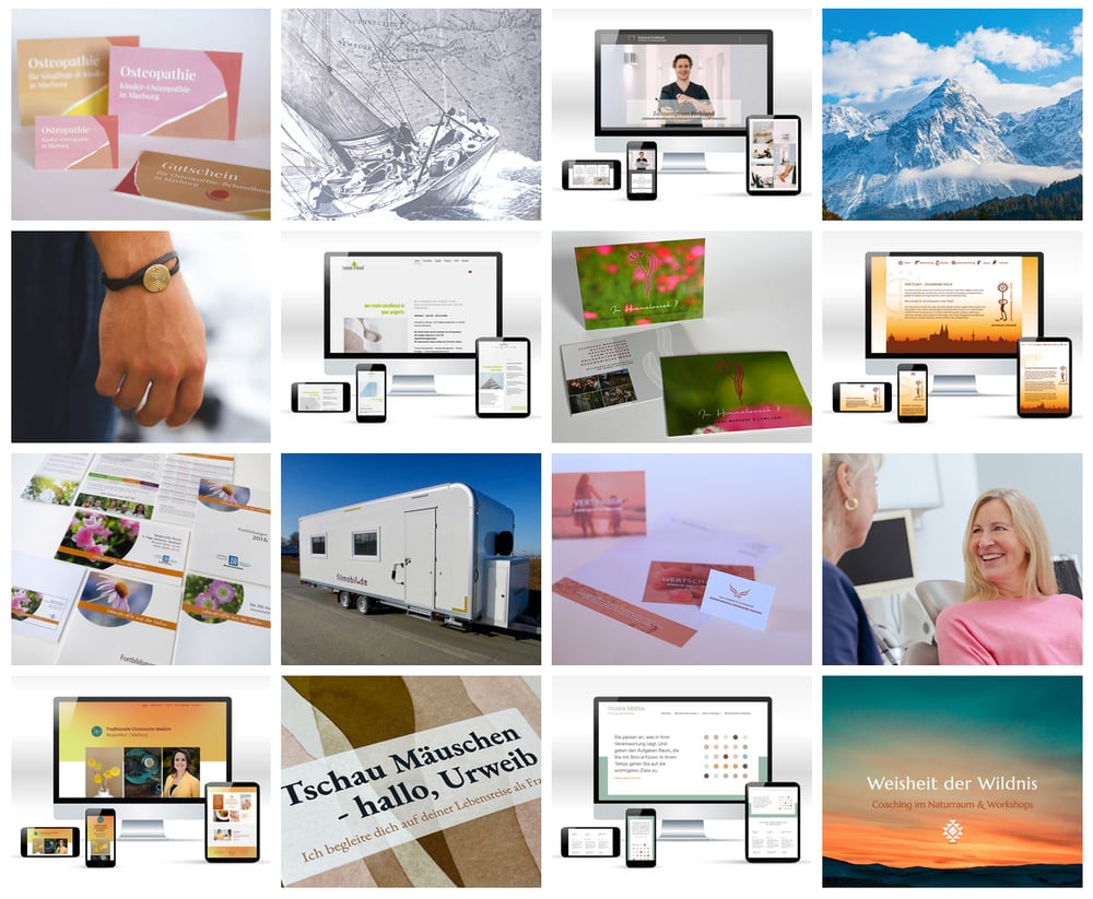 Meine Portfolio Vorschau. Mehr auf www.essenzielles-design.de