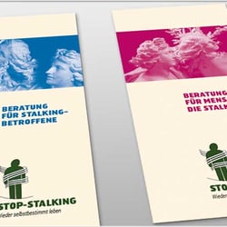 Flyer für Stop Stalking