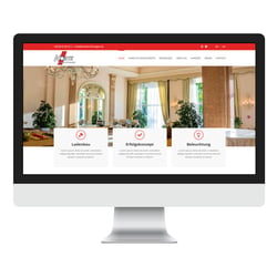 Einrichtungs-Website