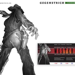 Zeichnung / Illustration & Flyer für das Western-Symposium