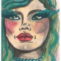 Grüne Lady