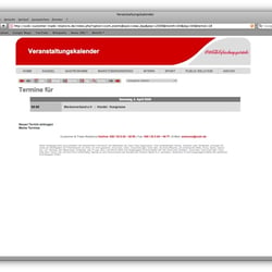 Kalender: Tagesansicht