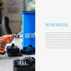 UJETA Filtersysteme – Website