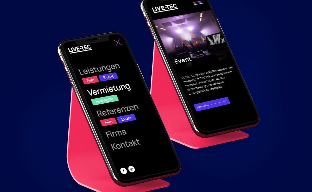 Responsive (für Smartphones optimiert) Webdesign