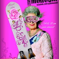 Team Monoski Print Kampagne