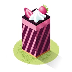 Spot Illustrationen – Törtchen