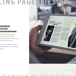 Facing Pages Design Portfolio Page 05