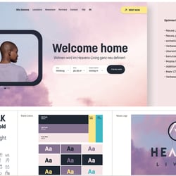 Branddesign & Webdesign | Heavens Coworking and Living