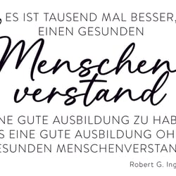 Karte „Menschenverstand“