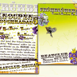 CouchRadau-5 Flyerlayout „Frühblüher“